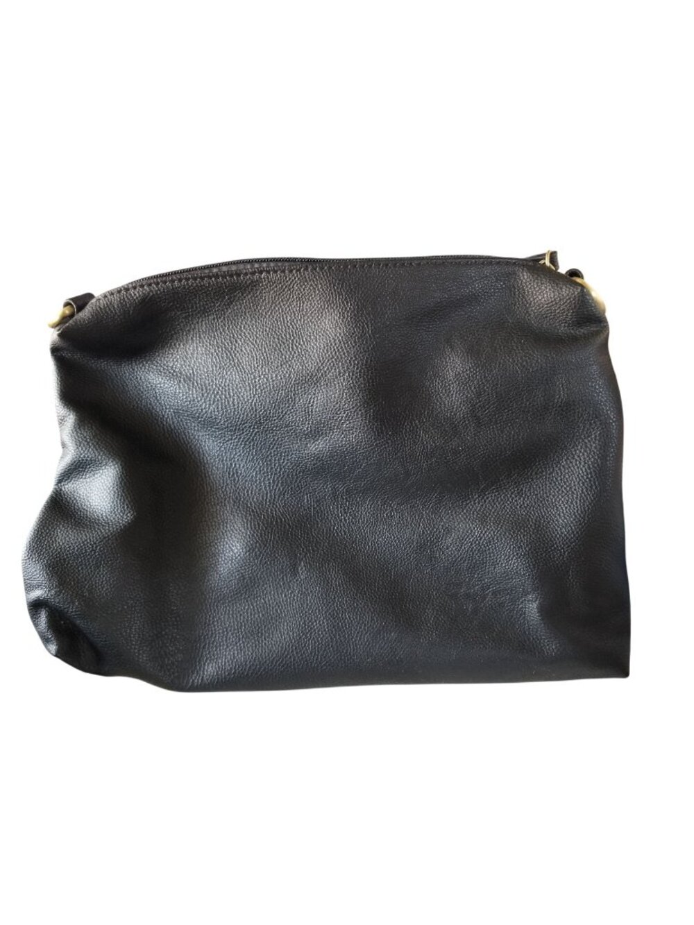 Purse Bag  Joy Susan Black Brown Filagree 12 ' x 9" Zip Pocket 2 Slip pockets Zi